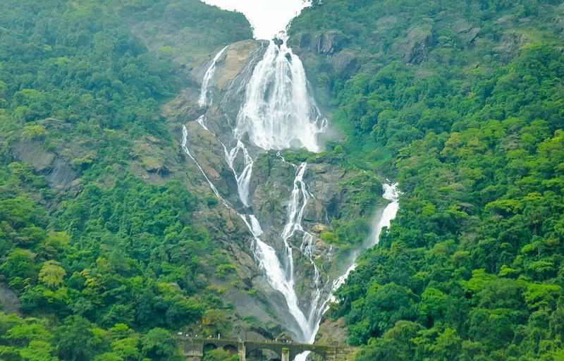 Dudhsagar Falls- waterfalls in goa