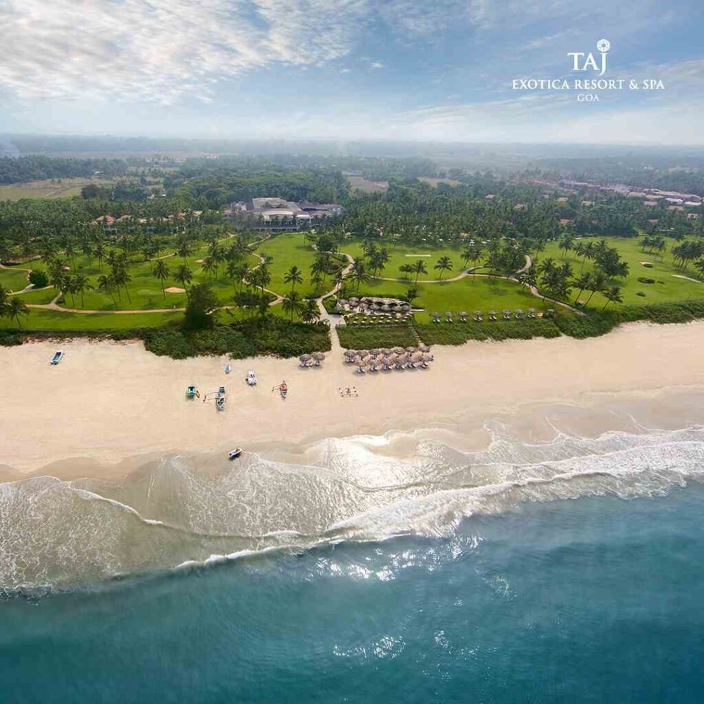 Taj Exotica Resort & Spa -beach resorts in Goa